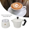 Stovetop Moka Pot Italian Hand Brewed Coffee Maker Aluminum Alloy