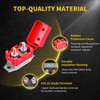 Bolipoeq 40Amp Automatic Reset Circuit Breaker 12V-24V DC for Automotive