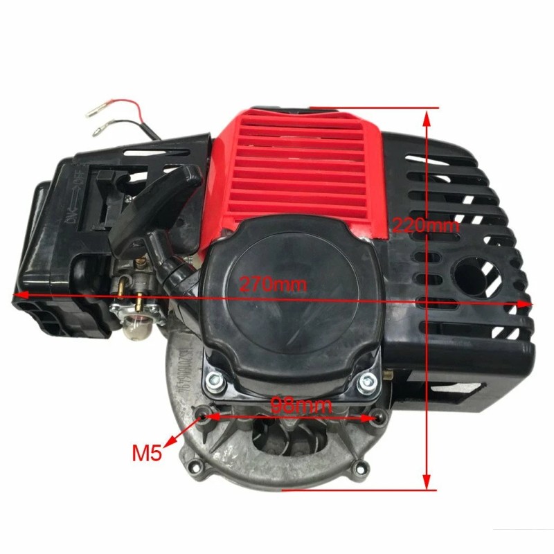 Unbranded 2 STROKE 49CC 50CC ENGINE MOTOR PULL START FOR