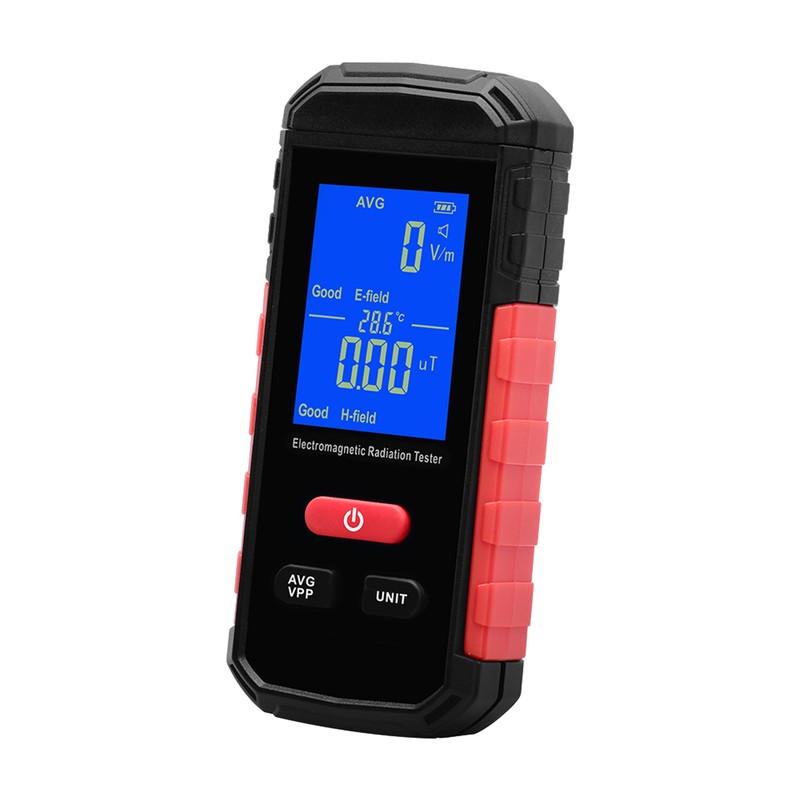 Digital Electromagnetic Radiation Tester EMF Meter LCD Backlight Portable Electric