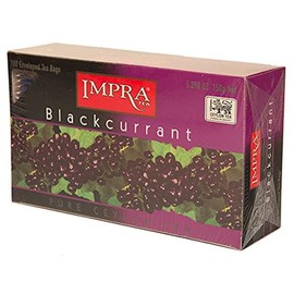 Impra Blackcurrant Tea - Exquisite Taste and Aroma. Indulge in Rich Flavor of Impra Blackcurrant tea, 300 bags / 3 Pack