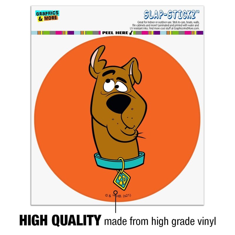 GRAPHICS & MORE Silly Scooby-Doo Automotive Car Window Locker Circle