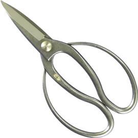 Kakin Crane-Wrap Knife, All Stainless Steel, Blade Length Okyubo Shears 7.9 inches (200 mm)