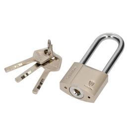 KOTARBAU® Reinforced Padlock 40 mm with Extended Shackle Universal Lock Padlock Shackle Lock Burglary Protection Hardened Solid Lock