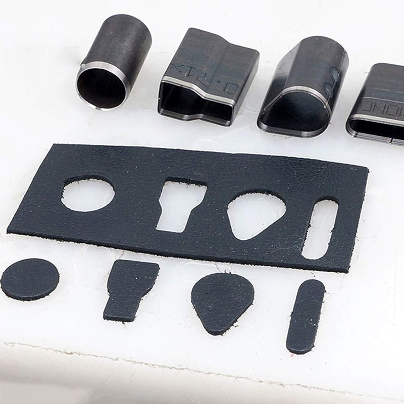 39pc Hollow Punch Set Leather Craft Kit with Cutters Manual