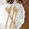 SITEDAN Muddler Spoon Muddler Bamboo Dessert Spoon Ice Cream Spoon