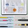 Mr. Pen- Round Transparent Sticky Notes, 1.1” Diameter, 14 Pads,