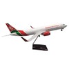 ANDSYYDS 1:85 Scale B737 Airplane Model with Kenya-Inspired Livery –