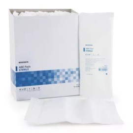 McKesson Abdominal Pad, NonWoven/Cellu