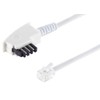 1 x 10 m TAE-F Plug to Western Plug 6/4