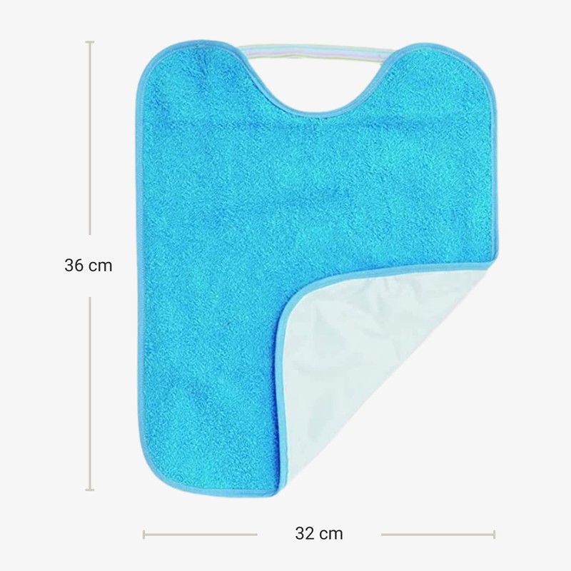 TI TIN Pack of 4 Waterproof Baby Bibs with Rubber