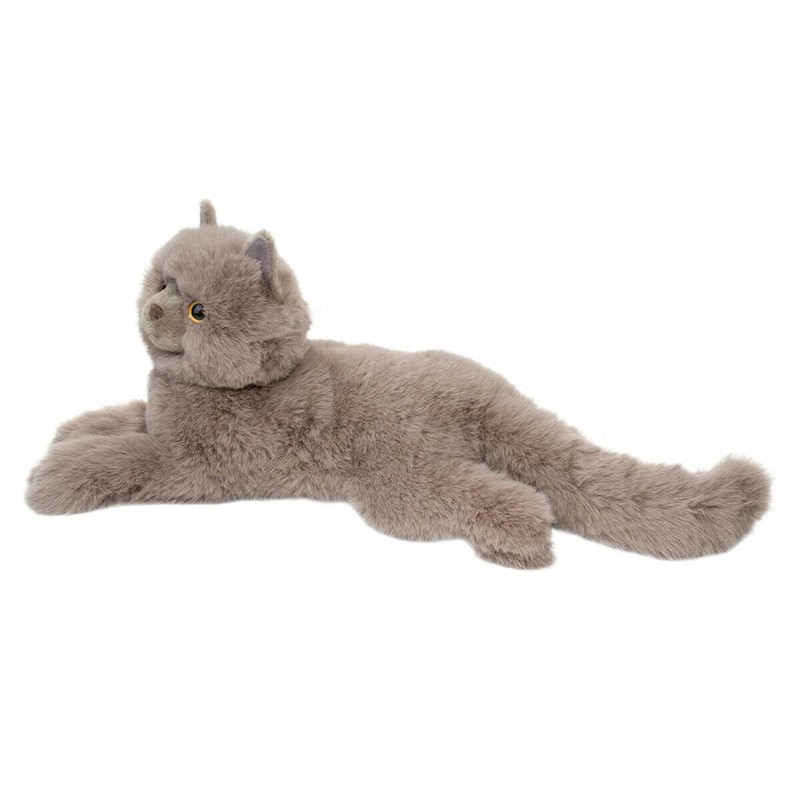 Douglas Cuddle Toys Juliette 15" Grey Persian CAT Plush Stuffed