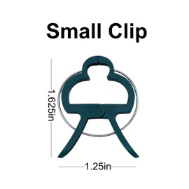 RayLynn Products 100 Piece Garden Plant and Vine Support Clips, (Pack of 100 Small)