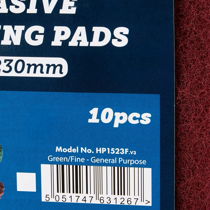 Sealey HP1523M Abrasive Finishing Pad 150 x 230mm Medium Pack