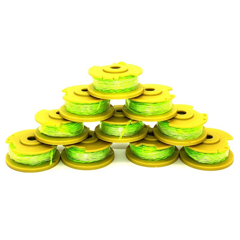 10PKS String Trimmer Spool Line Replaces Ryobi One Plus+ 18V