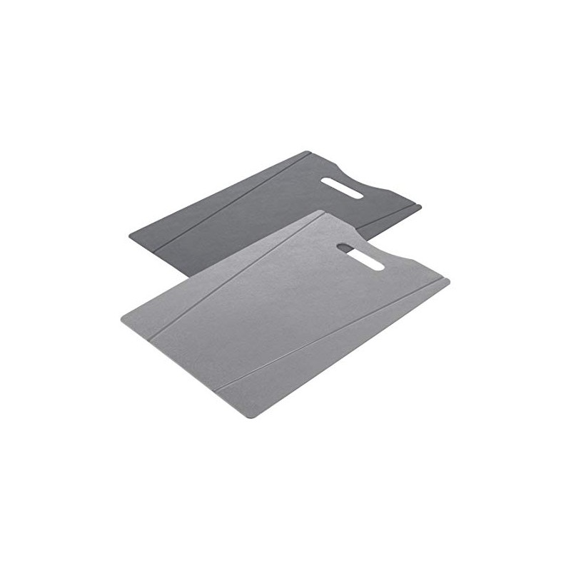 Kuhn Rikon 24272 Chopping Boards Set of 2 Dark Grey,