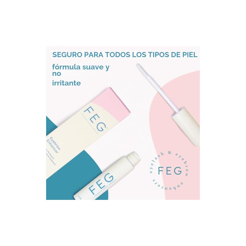 FEG Eyebrow Eye Brow Growth Length Thickness Darkness Enhancer Serum