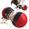 AMNICOOK Interactive Dog Toys,Rolling Motion Shape with Food Dispense Feature