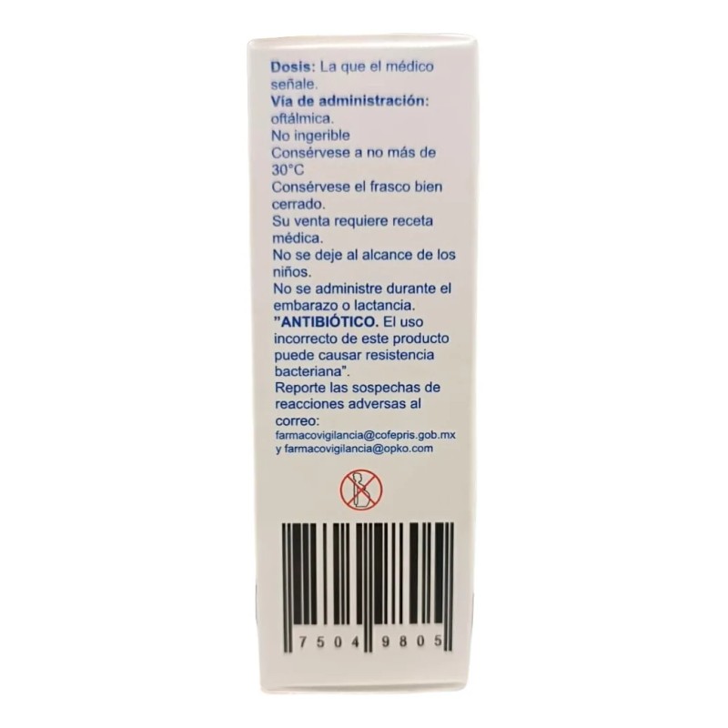 Neomicina Polimixina B Gramicidina Gotas Oftálmicas 15 Ml