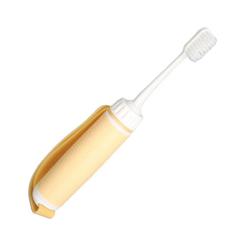 Silicone Auxiliary Toothbrush Adjust Strap Prevent Slip Easy Hand Grip