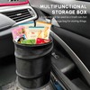 wuyaoyao Car Trash Can, Collapsible Pop-up Automotive Garbage Can Bag,