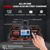 Battery Charger 40A, 12V/24V Lead Acid Smart Battery Charger, 12V