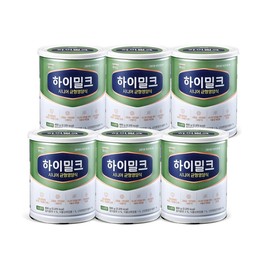 Hoodies High Milk Senior Balanced Nutrition 600g 6 Can / 후디스 하이밀크 시니어 균형영양식 600g 6캔