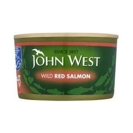 John West Red Salmon 213G (C) - 213 Gr - Pack of 6