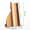 Cat Shaped Cutting Board Wooden Kitchen Chopping Board Cute Cheese