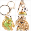 Cabilock Goalkeeper Keychain Soccer Glove Pendant Metal Key Ring for