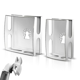 Square Slot Cutter, Square & Rectangle Slot Cutter, 3 Pcs Socket Slot Cutter Carving, Drywall Square Cutter for Low-Voltage Electrical Boxes Mounting