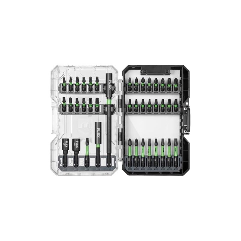 FLEX STACK PACK 41-Piece Impact Driver Bit Set - FAM10102-41