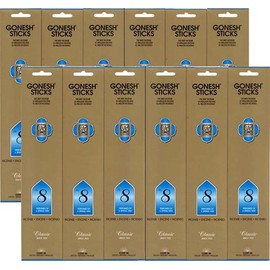 GONESH INCENSE NO.8 20 STICKS GARNESH INCENSE NO.8 X 12 PACK