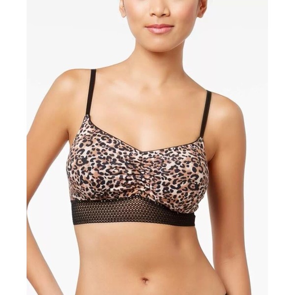 Jenni by Jennifer Moore Lace with Removable Pad Bralette, Animal,