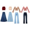 Bencailor 8 Pieces Summer Doll Clothes for 11.8 Inch Doll