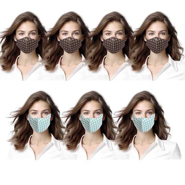 7 PCS V Line Lifting Mask Chin Strap Kinnmaske Doppelkinn
