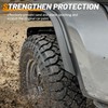 Front & Rear Fender Liner Fender Trim Extension Protector for
