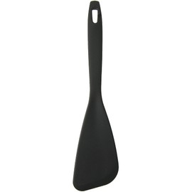 Nagao Tsubamesanjo Kitchen Spatula, Black, 12.0 inches (30.8 cm), 66 Nylon, Made in Japan