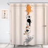 SVBright Cat Shower Curtain 72Wx72L Inch Kids Funny Cute Lovely
