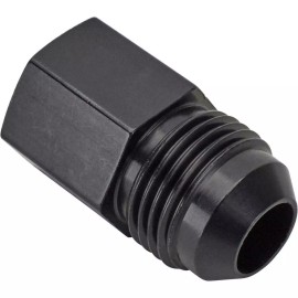 Fragola 491982-BL Fragola -8 AN Male To 14mm x 1.5 Female O-Ring Seal Fitting Black