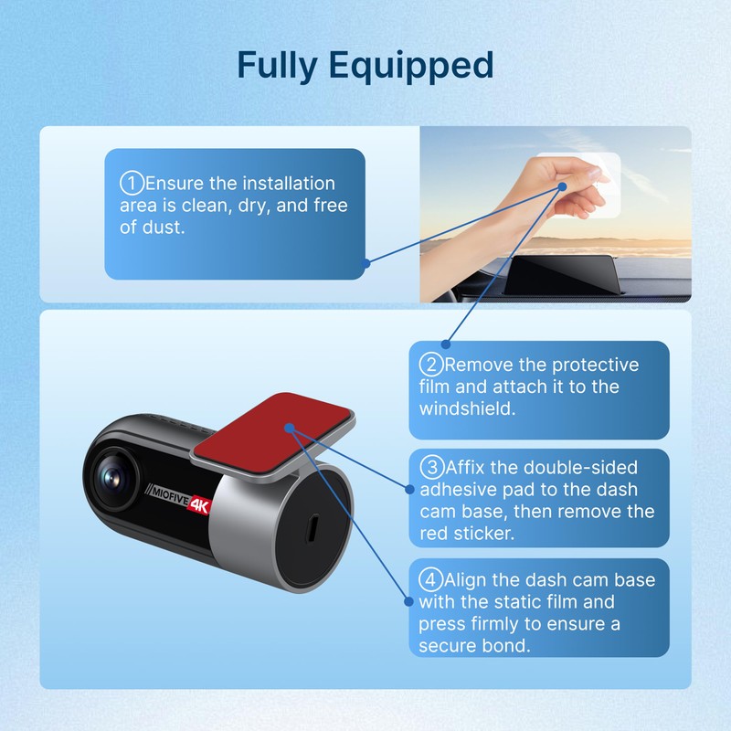 Miofive in-Car Rear Camera for Miofive S1/S1 Pro/S1 Ultra Series