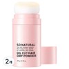 So Natural Oil Cut Hair Dry Powder, 2 Pieces, 20g / 쏘내추럴 오일 컷 헤어 드라이 파우더, 2개, 20g