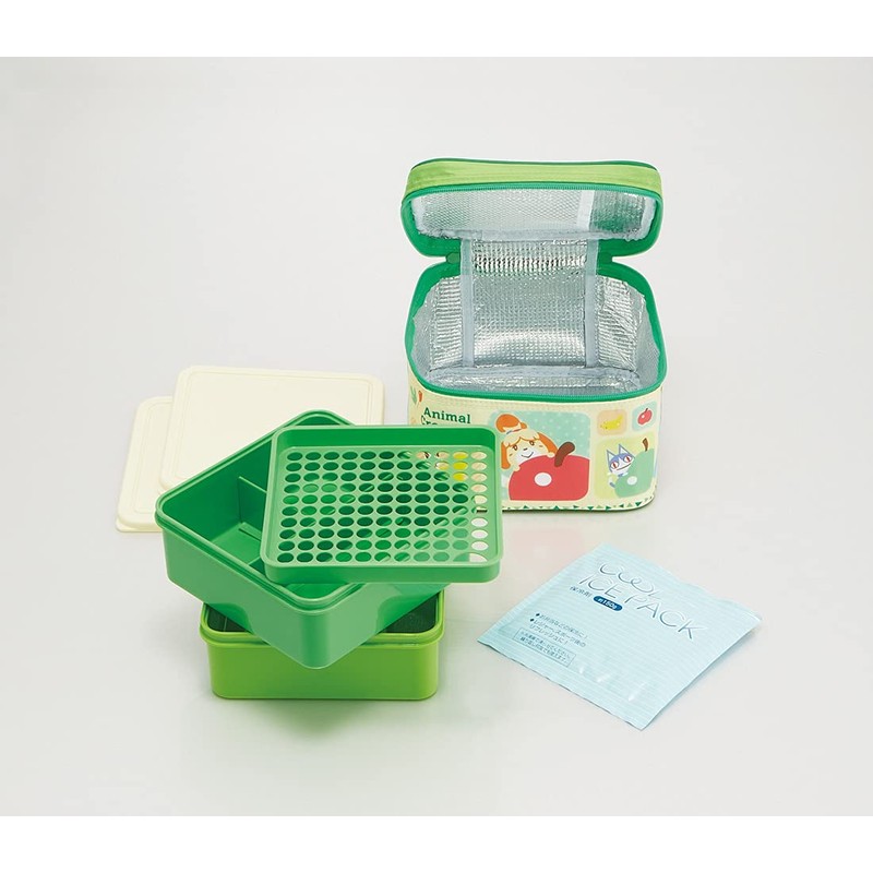 Skater KCPC2-A Picnic Lunch Box with Cooling Bag and Ice