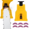 YYTECH Chainsaw Sharpener, Portable Chain Sharpener, Chainsaw Sharpener Set with