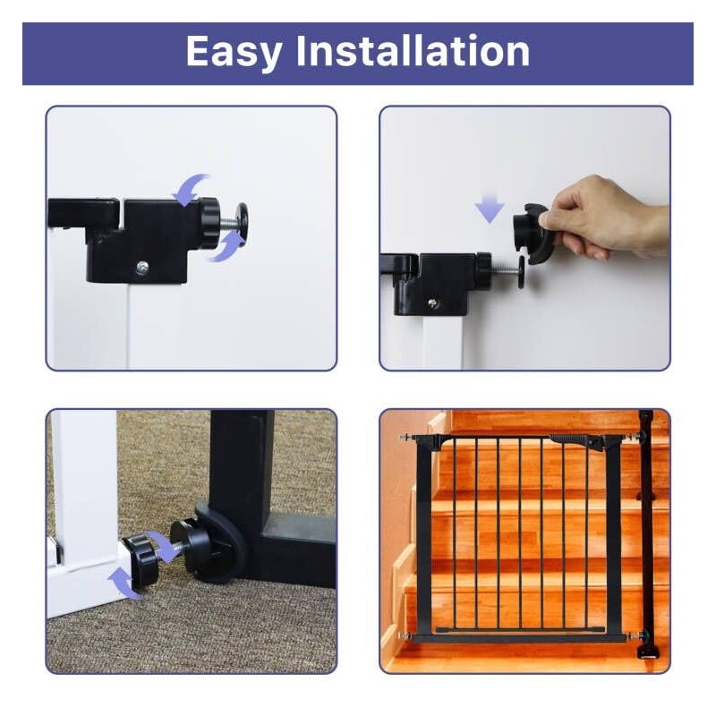 Baby Gate Banister Adapter Kit (2 Pack) Universal Hardware for