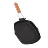 Frying Pan Outdoor Household Folding Beech Handle Energy Saving Non