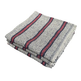 San Rafael Arcangel Mexican Jerga Reusable Cotton Mopping Cloths Trapos Tradicionales para Trapear y Limpiar Color Blue Set of 3