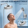 Juego De Cabezal De Ducha De Baño De 6 Piezas