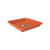 Elho Universal Square Coaster 20 - Clay Red - Indoor