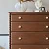 RZDEAL 1 Inch Gold Ball Cabinet Knobs Solid Brass Kitchen